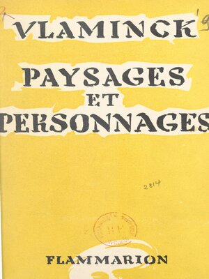 cover image of Paysages et personnages